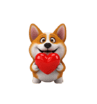 【告白犬】（個別スタンプ：6）