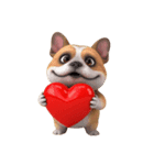 【告白犬】（個別スタンプ：7）