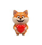 【告白犬】（個別スタンプ：8）