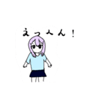 ガールズスタンプ‪‪！（個別スタンプ：7）