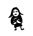 黒ずくめの女（個別スタンプ：4）