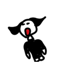 黒ずくめの女（個別スタンプ：8）