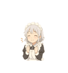 キュートなメイドのしおんちゃん（個別スタンプ：6）