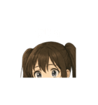 はっぴーツインテガール（個別スタンプ：7）