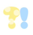 可愛いパステル♡アルファベット＆数字（個別スタンプ：40）