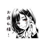 がんばる新人女子応援（個別スタンプ：8）