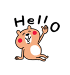 わりと無難なあいさつくまさん（個別スタンプ：2）
