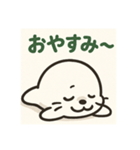 ゆるキャラアザラシ君スタンプ①（個別スタンプ：3）