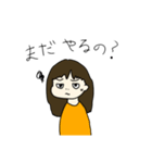 まりぶーの深夜に使えるスタンプ（個別スタンプ：3）