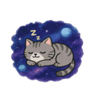 猫と宇宙のスタンプ@SFW（個別スタンプ：1）