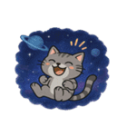 猫と宇宙のスタンプ@SFW（個別スタンプ：3）