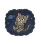 猫と宇宙のスタンプ@SFW（個別スタンプ：7）