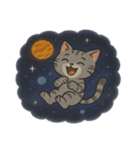猫と宇宙のスタンプ@SFW（個別スタンプ：8）