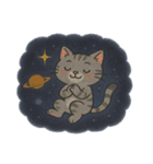 猫と宇宙のスタンプ@SFW（個別スタンプ：10）