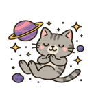 猫と宇宙のスタンプ@SFW（個別スタンプ：11）