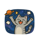 猫と宇宙のスタンプ@SFW（個別スタンプ：14）