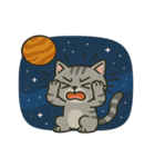 猫と宇宙のスタンプ@SFW（個別スタンプ：17）