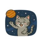 猫と宇宙のスタンプ@SFW（個別スタンプ：18）