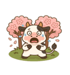 ウシと桜のスタンプ@SFW（個別スタンプ：13）