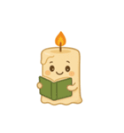 ろうそくおばけのゆかいな毎日（個別スタンプ：5）