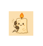 ろうそくおばけのゆかいな毎日（個別スタンプ：12）