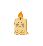 ろうそくおばけのゆかいな毎日（個別スタンプ：15）