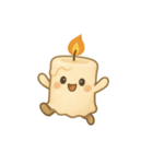 ろうそくおばけのゆかいな毎日（個別スタンプ：16）