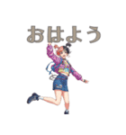 服飾学生の忙しい毎日（個別スタンプ：21）