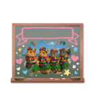 ハッピーなハムスター達（個別スタンプ：21）