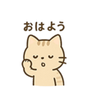 やさしいネコの日常スタンプ1（個別スタンプ：2）