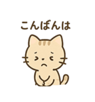 やさしいネコの日常スタンプ1（個別スタンプ：12）