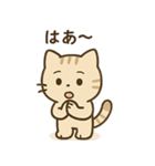やさしいネコの日常スタンプ1（個別スタンプ：28）
