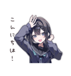 丁寧なCA女子のリアクション（個別スタンプ：3）