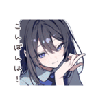 丁寧なCA女子のリアクション（個別スタンプ：4）