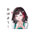 愚痴るコンビニ女子（個別スタンプ：2）
