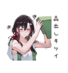 愚痴るコンビニ女子（個別スタンプ：5）