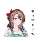 愚痴るコンビニ女子（個別スタンプ：7）