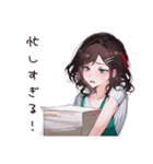 愚痴るコンビニ女子（個別スタンプ：18）