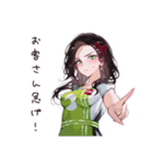 愚痴るコンビニ女子（個別スタンプ：26）