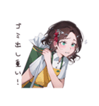 愚痴るコンビニ女子（個別スタンプ：34）