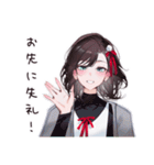 愚痴るコンビニ女子（個別スタンプ：37）