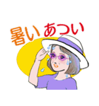 マダム達の 挨拶 連絡 デカ文字（個別スタンプ：18）
