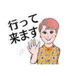 マダム達の 挨拶 連絡 デカ文字（個別スタンプ：19）