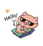 オダボンのかわいいブタのスタンプ2（個別スタンプ：36）