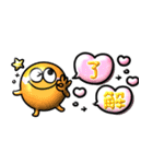 ぷっくり可愛い♡モンスター吹き出し（個別スタンプ：10）