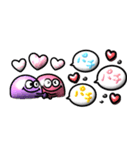 ぷっくり可愛い♡モンスター吹き出し（個別スタンプ：26）