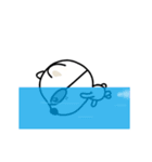 運動大好きくまおだよ（個別スタンプ：22）