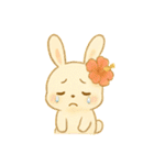 マノアちゃんうさちゃんほのぼのスタンプ（個別スタンプ：15）