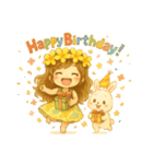 マノアちゃんうさちゃんほのぼのスタンプ（個別スタンプ：23）