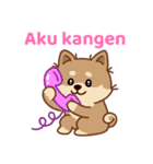 マランちゃんはかわいい - インドネシア語（個別スタンプ：7）